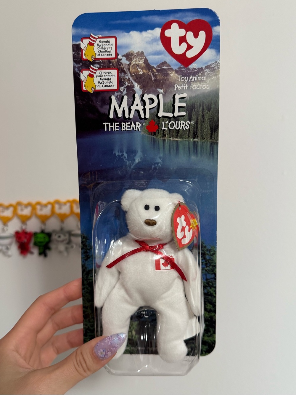 1999 Ty Beanie Babies McDonald's Canada "Maple the Bear"
